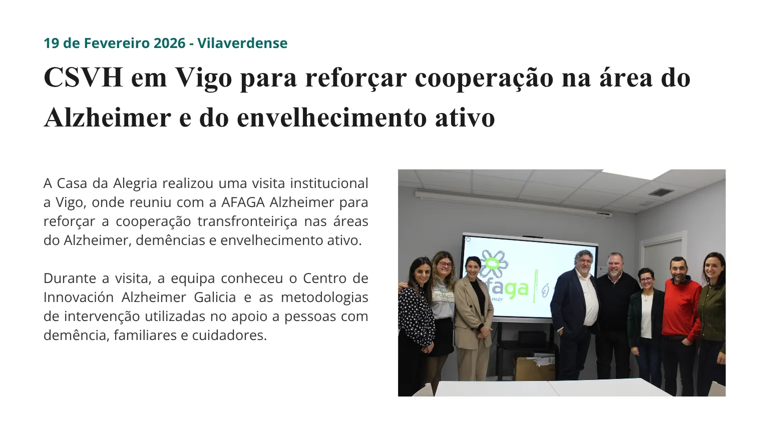 Afaga e CSVH